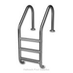 24" 3-STEP ECONOMY Ladder W/ Plastic Treads