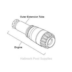 T3/T5 Duo Outer Ext Pipe