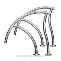 30" SS Designer Figure-4 Grab Rail