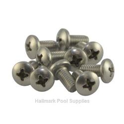 10/PK #10-32X3/8" Ss Pan Head Screw