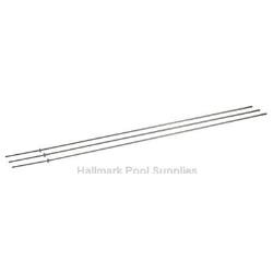 39" BLUE Ctr Rod Staked W/ Brass Rotor