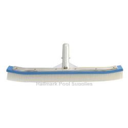 #902 18" WHITE POLY Bristle Curved Alum Wall Brush