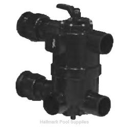 DEV/JS 2-In-1 Backwash Valve W/ Union